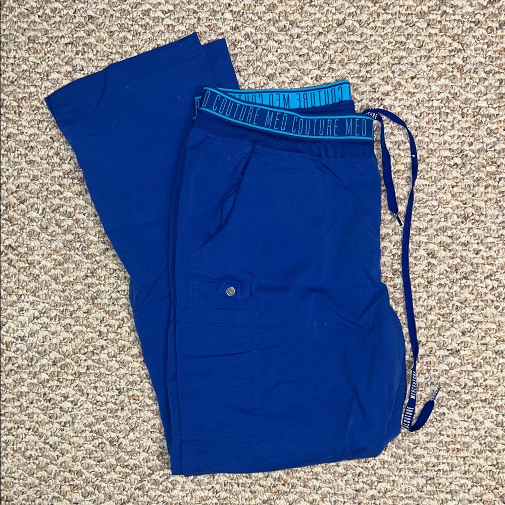 Med Couture Blue Women's Pantsuit